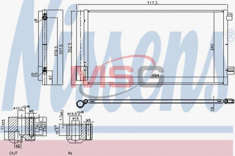 Конденсатор NISSENS 940678