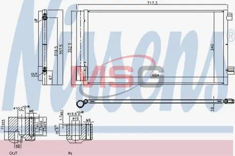 Конденсатор NISSENS 940678