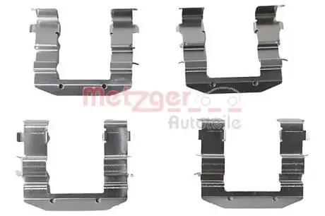 Монтажний к-кт гальмівних колодок METZGER 109-0037