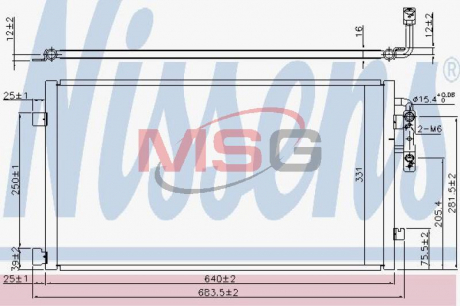 Конденсатор NISSENS 940457