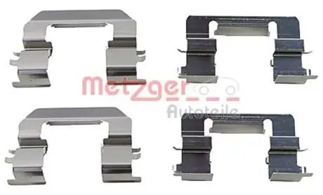 Монтажний к-кт гальмівних колодок METZGER 109-0014