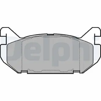 Гальмівні колодки, дискові Delphi LP802