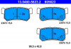 Комплект тормозных колодок ATE 13046056232 (фото 1)