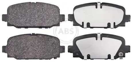 Гальмівні колодки дискові. A.B.S 35230