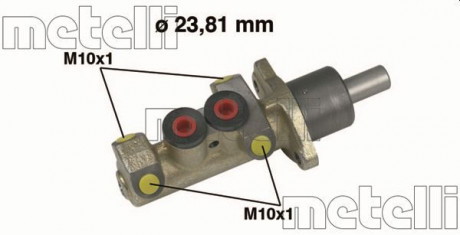 Циліндр гідравлічний гальмівний Metelli 05-0253