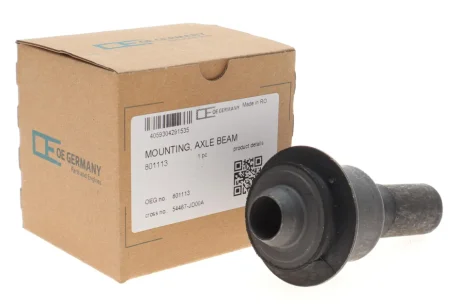 Сайлентблок підрамника (задній) Nissan Qashqai 07-14 OE GERMANY 801113 (фото 1)