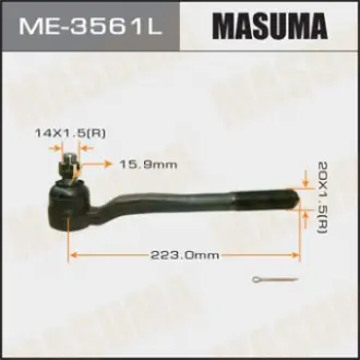 Наконечник рулевой тяги out TOYOTA LAND_CRUISER 100 ##J9#, ##N18# LH Masuma ME3561L