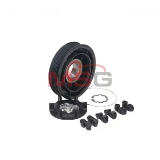 Шкив компрессора кондиционера DENSO 6SEL14C CITROEN BERLINGO 09-, BERLINGO фургон 09-, C3 II 09- MSG KP-0322 (фото 1)