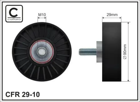 Ролик CAFFARO 29-10