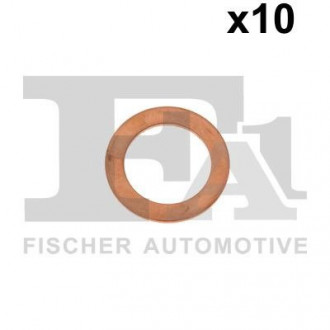 Ущільнювальне кільце компл. 10 шт 12.0*18.0*1.0 mm((Fischer) Fischer Automotive One (FA1) 547.870.010 (фото 1)