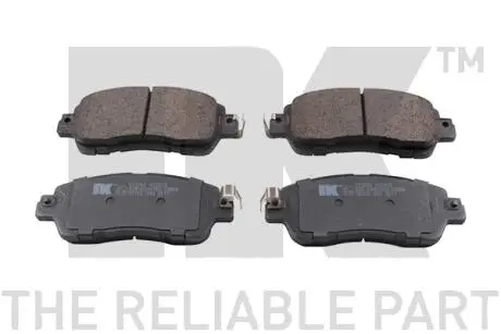 Фото 1 - гальмівні дискові колодки, комплект NK 223264 Гальмівні дискові колодки, комплект NK 223264 (фото 1)