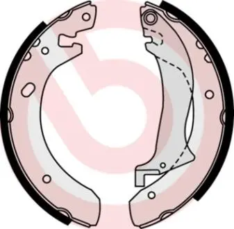 Комлект тормозных накладок BREMBO S44504