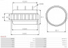 Обмотка генератора As-pl AS1017S (фото 1)