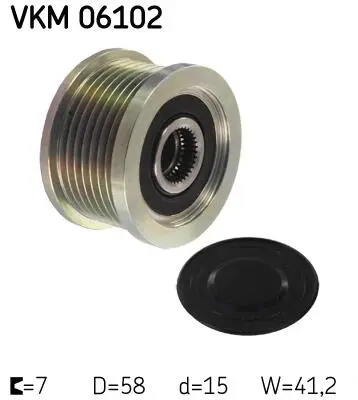 Механизм свободного хода SKF VKM 06102 (фото 1)