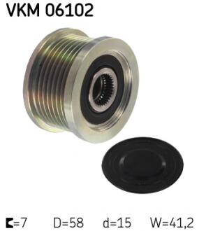 Механизм свободного хода SKF VKM 06102 (фото 1)