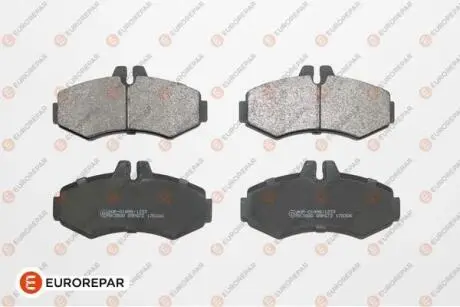 Колодки гальмівні дискові (комплект 4 шт) Eurorepar 1617264580