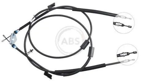 Трос, стояночна гальмова система FORD (ABS) A.B.S K10325