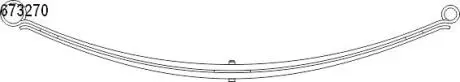 Ресора листова Citroen Jumper/Fiat Ducato/Peugeot Boxer (06-) CS Germany 1067327000