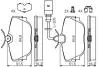 Гальмівні колодки, дискові BOSCH 0986494619 (фото 6)