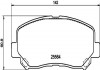 Комплект тормозных колодок HELLA 8DB 355 020-511 (фото 1)