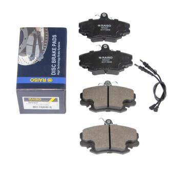 Колодки гальмівні диск. перед. Logan/Sandero/Megane I/Clio (з датчиками) 98- Raiso RP0427
