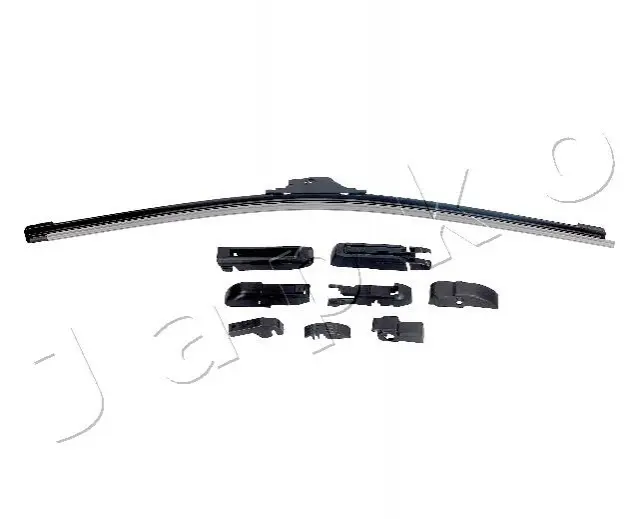 Щітка склоочисника безкаркасна 1х580мм BRERA 06-11/AUDI A8 03-10/PUNTO 93-99 (9 перехідників) Japko SJF58 (фото 1)