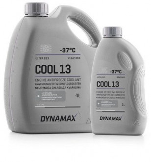 Антифриз G13 COOL ULTRA (фіолетовий) -37°C готовий (4L) Dynamax 502581