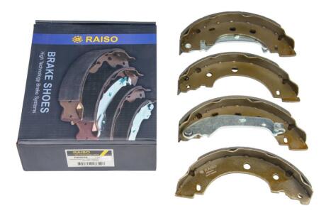 Колодки гальмівні бар. зад. Kangoo 97- Raiso RB8650