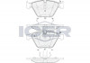 Комплект тормозных колодок ICER 181814 (фото 1)