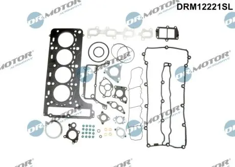 Комплект прокладок з різних матеріалів DR MOTOR DRM12221SL