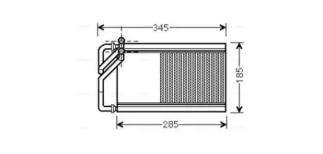 Теплообменник AVA COOLING KA6125