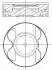 Поршень MAHLE KNECHT 001 PI 00178 000 (фото 1)