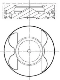 Поршень MAHLE KNECHT 001 PI 00178 000
