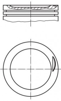 Поршень MAHLE KNECHT 0308302