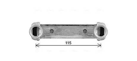Радиатор отопителя салона PSA Jumpy Expert 16>, C4 Picasso 13>, 5008 16> AVA COOLING CN6339