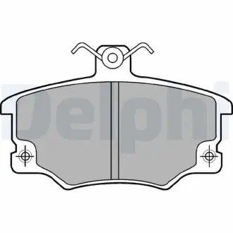 Комплект тормозных колодок Delphi LP459