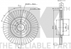 Тормозной диск NK 204774 (фото 3)