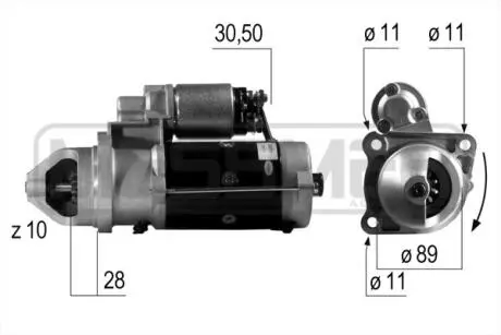 Стартер MAN ERA 220513A