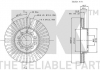 Тормозной диск NK 314788 (фото 3)