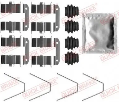 Монтажний компл.,гальм.колодки QUICK BRAKE 1090094