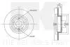 Диск гальмівний невентильований NK 314058 (фото 3)