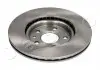 Диск тормозной (кратно 2) передний Opel Astra K (15 -) Japko 600405C (фото 2)