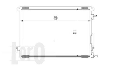 Радіатор кондиціонера SIGNUM/VECTRA C/CROMA 1.8i/1.6i/1.8i 02- DEPO 037-016-0013