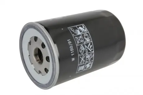 Гідравлічний фільтр (фільтр, що вгвинчується) AG CHEM 6670, 6680, 6690, 1803 AGCO 5670 2WD, 5670 4WD, 5680 2WD, 5680 4WD, 6670 2WD, 6670 4WD, 6680 2WD, 6680 4WD, 6690 2WD, 6690 4WD MANN W 1150/91