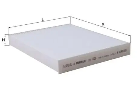 Фільтр, повітря у внутрішній простір MAHLE KNECHT LA1226 (фото 1)