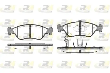 Комплект тормозных колодок ROADHOUSE 2648.02