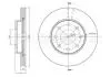 Тормозной диск Metelli 23-0790C (фото 1)
