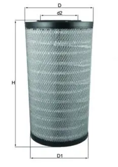 Фильтр MAHLE KNECHT LX 3753