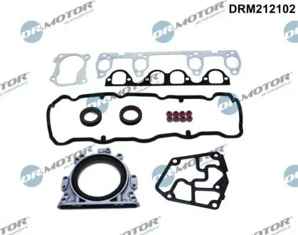 Комплект прокладок з різних матеріалів DR MOTOR DRM212102
