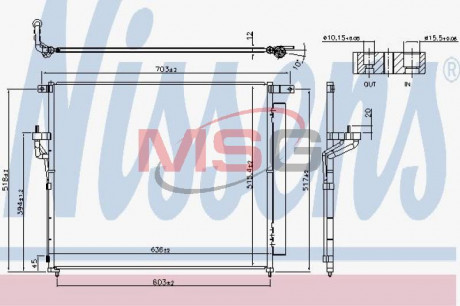 Конденсатор NISSENS 940266